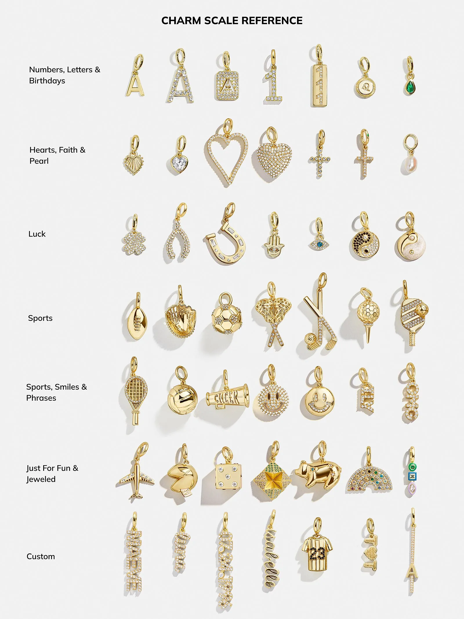 Classic Initial Cluster Charm - N